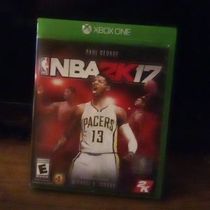 NBA 2k17 Xbox one game